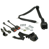 Empi 3851 Retractable 3 Point Seat Belt / Lap Belt, Push Button Buckle, Pair - Moore Parts