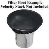 Empi 43 - 6190 Velocity Stack Filters 2.5" Thru 3" Weber, HPMX, Dellorto, Pair - Moore Parts