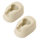 Empi 4429 Ivory Sun Visor Clips For Vw Bug 1965 - 1967/ Vw Bus 1968 - 1979, Pair - Moore Parts
