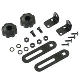 Empi 4580 - 7 Black 5 Panel Mirror Hardware Vw Dune Buggy Ghia Jeep Golf Cart - Moore Parts