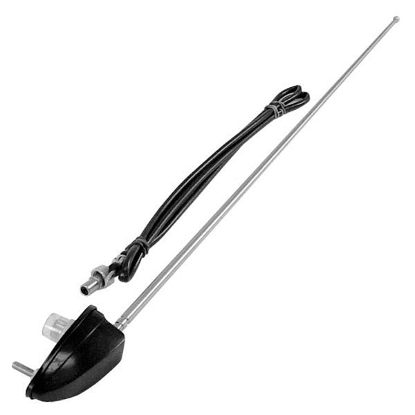Empi 58 - 3500 Black Base Antenna For Vw Bug Or Bus Single Side Mount - Moore Parts