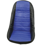 Empi 62 - 2612 Blue Vinyl Low Back Bucket Seat Cover. Dune Buggy Vw Baja Bug, Each - Moore Parts