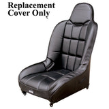 Empi 62 - 2752 - 7 Race Trim Hi - Back Seat Cover Only - Black Vinyl/Black Vinyl - Moore Parts