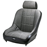 Empi 62 - 2766 Race Trim Suspension Lo - Back Seat - Grey Cloth/Black Vinyl - Moore Parts