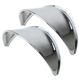 Empi 6450 Chrome Headlight Eyebrow With Smooth Finish, Pair - Moore Parts