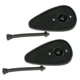 Empi 6702 Vw Bug Left/Right Front Rubber Turn Signal Seals 1964 - 69, Pair - Moore Parts