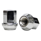 Empi 70 - 2870 Chrome Lug Nut 12mm X 1.5 Thread Pitch 60 Degree Taper, 5 Pack - Moore Parts