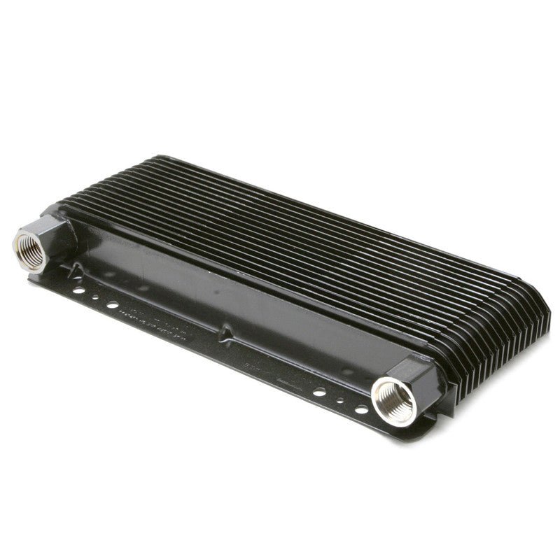Empi 85 - 4002 Universal Trans Fluid Cooler W/Fittings, 24 Plate Street, Truck, Rv - Moore Parts