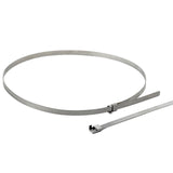Empi 86 - 5751 Universal Stainless Steel Clamp, 7mm Wide X 750mm Long, 10 Pack - Moore Parts