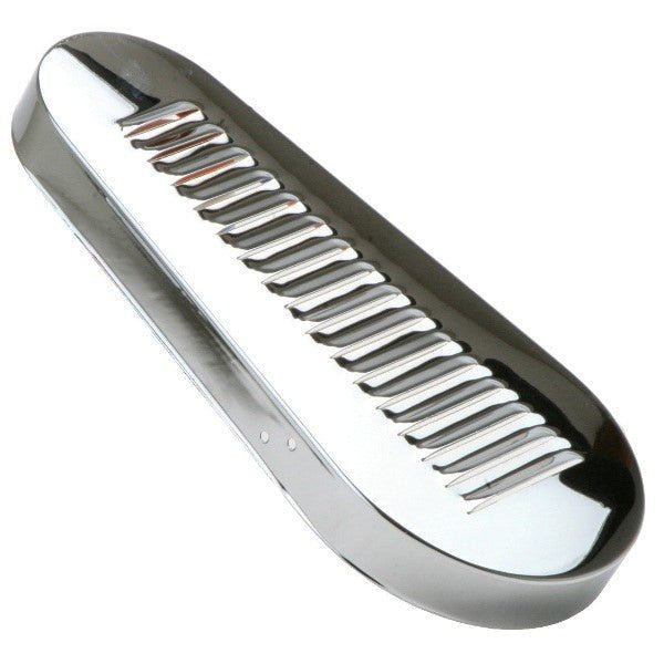 Empi 8665 Chrome Louvered Pulley Guard For Air - cooled Vw Baja Bug, Sandrail - Moore Parts