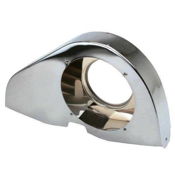 Empi 8857 Chrome Angled Fan Shroud Without Heater Ducts - Vw Air - cooled Engine - Moore Parts
