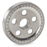 Empi 9115 Vw Aluminum Crankshaft Power Size Pulley W/Holes & Black Timing Marks - Moore Parts