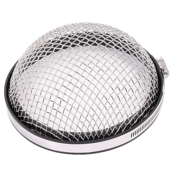 Empi 9195 Chrome Air Intake Screen For The Back Of Vw Air - cooled Fan Shrouds - Moore Parts