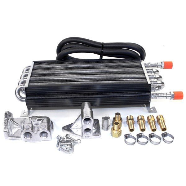 Empi 9232 8 Pass Copper Tube External Thread Oil Cooler Kit For Air - Cooled Vw - Moore Parts