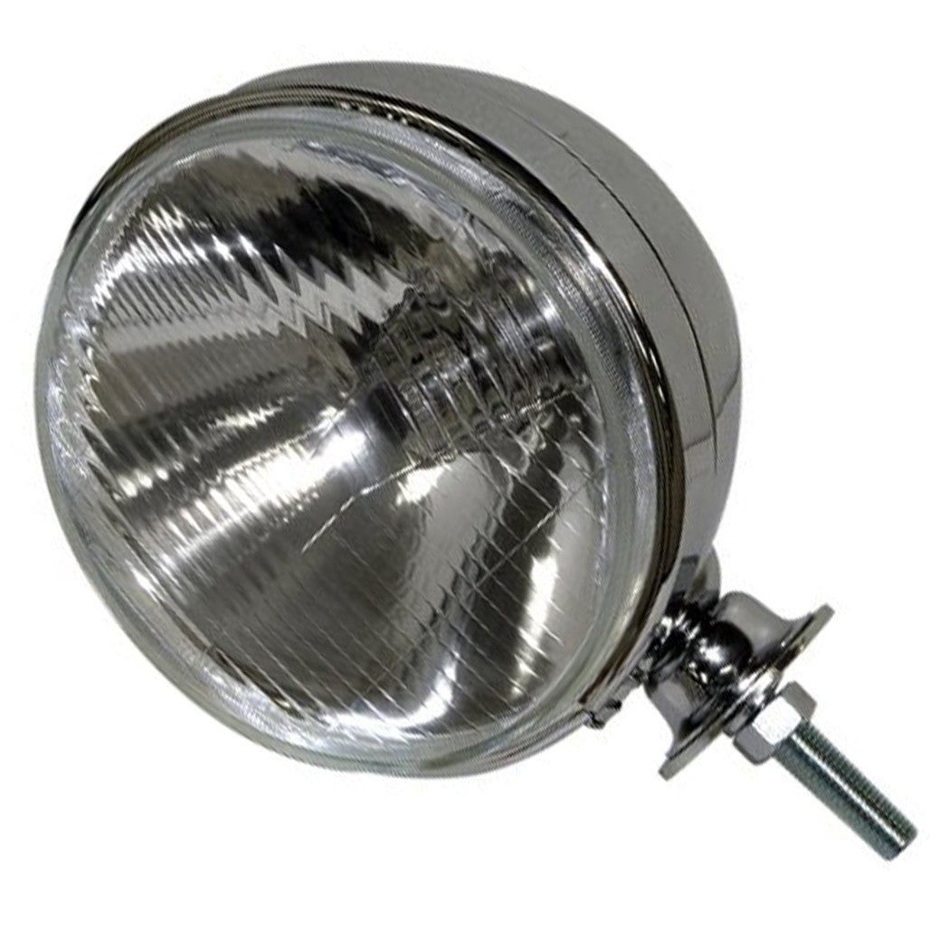 Empi 9305 Chrome 7" Headlight Housing With H4 55/60W Headlight Bulb - Moore Parts