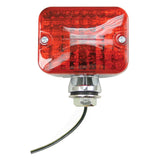Empi 9330 Single Filament Micro Tail Light With Red Lens & Chrome Housing, Each - Moore Parts