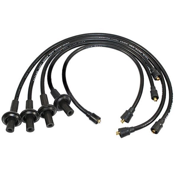 Empi 9395 Black 409 Pro 10mm Spark Plug Wire Set For Air - cooled Vw Engines - Moore Parts