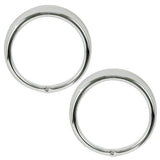 Empi 9479 Chrome Headlight Rings, Vw Bug, Vw Bus, Type 3 Vw Squareback, Pair - Moore Parts