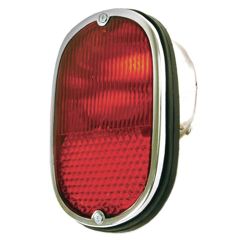 Empi 98 - 9514 Left Or Right Tail Light Assembly 1962 - 71 Vw Bus, Red Lens, Each - Moore Parts