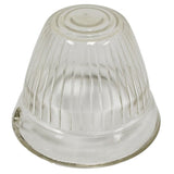 Empi 98 - 9638 Vw Bus Left Or Right Clear Front Bullet Turn Signal Lens 1956 - 1962 - Moore Parts