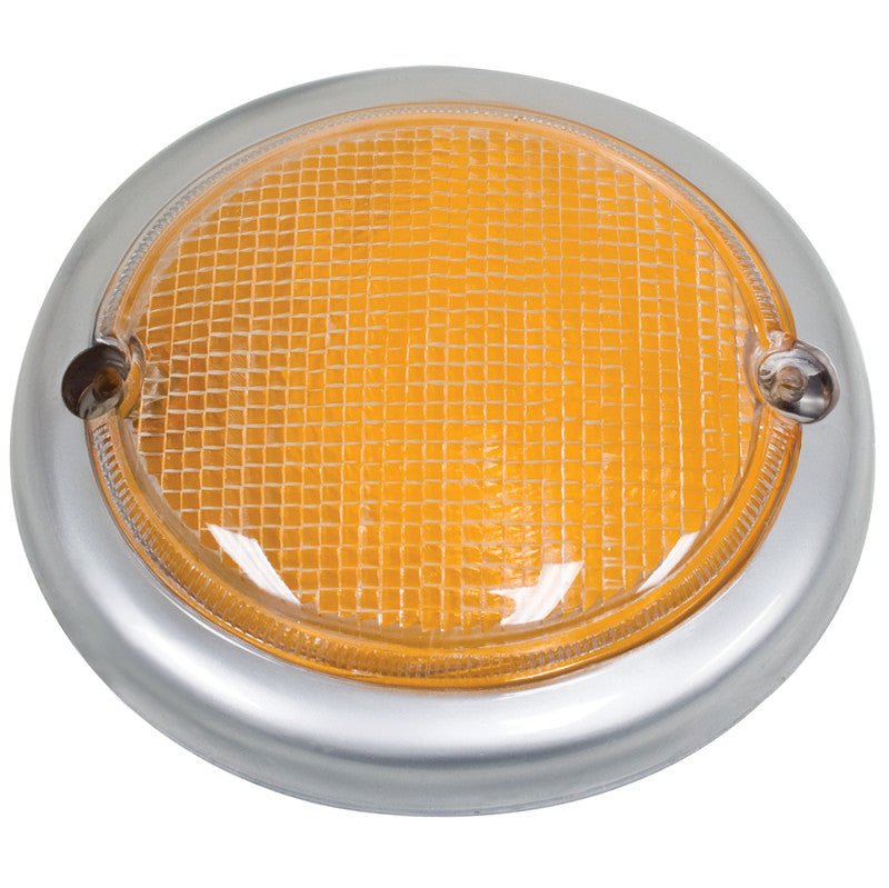 Empi 98 - 9640 Vw Bus Left Amber Front Turn Signal Lens 1963 - 1967 - Moore Parts