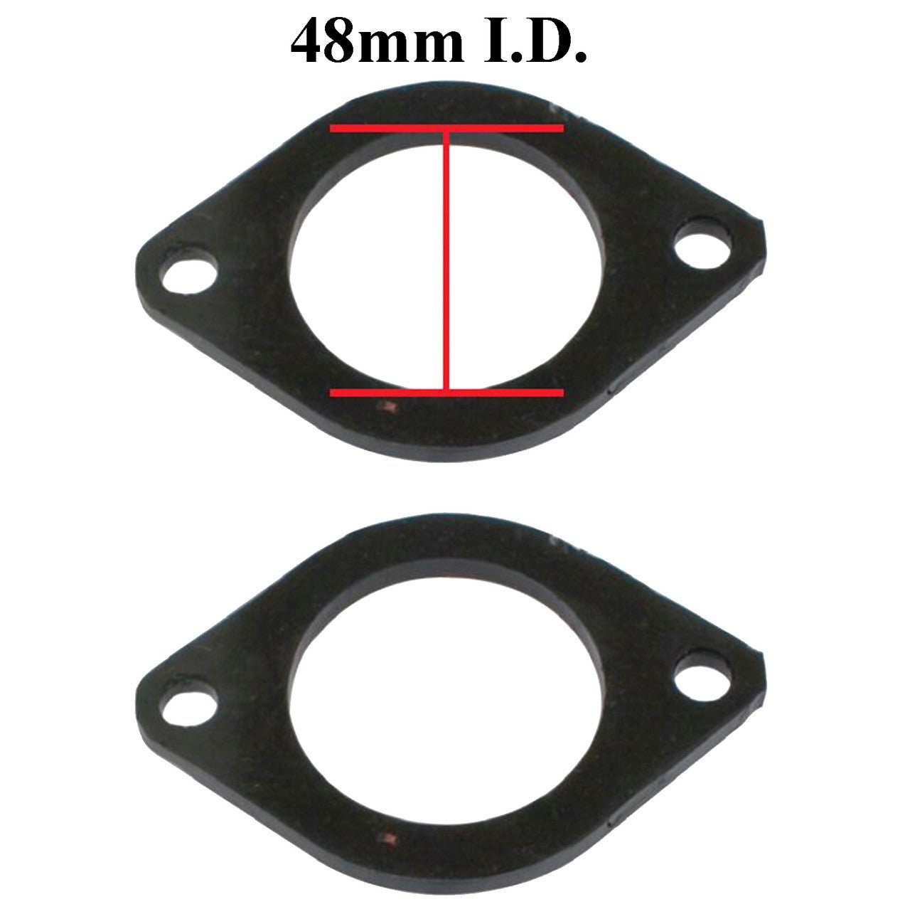 Empi B1 - 5621 - 4 Urethane Carb Isolators Weber IDA / Empi EPC Carbs, Pair - Moore Parts
