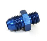 Hose Adapter Fitting Male 10mm X 1.0 To - 6, Weber IDF, Blue - Moore Parts