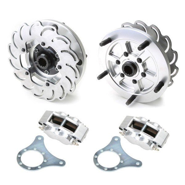 Jamar Performance Long Axle Rear Disc Brake Kit With 4 Piston Caliper - Moore Parts