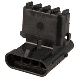 K4 4 Circuit Weather Pak Connector Housing (Male Side) USA Made, 10 Pack - Moore Parts
