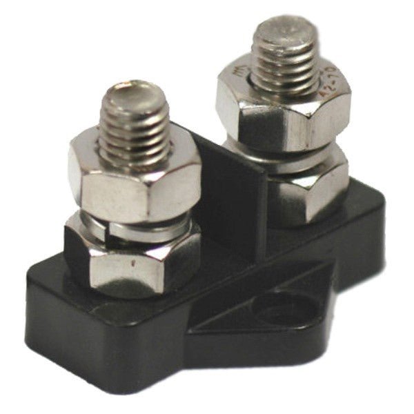 K4 Black Dual Pole 3/8" Power Stud Rated 12 Volt 250 Amp - Moore Parts