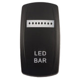 K4 Engraved "LED BAR" Contura Switch Actuator For II, III, V Switch Bodies - Moore Parts