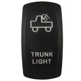 K4 Engraved "TRUNK LIGHT" Contura Switch Actuator For II, III, V Switch Bodies - Moore Parts