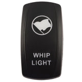 K4 Engraved "WHIP LIGHT" Contura Switch Actuator For II, III, V Switch Bodies - Moore Parts
