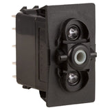 K4 MOMENT ON - OFF - MOMENT ON Contura II, III, & V Switch Body Only, Two Blue LEDs - Moore Parts