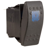 K4 OFF - ON Contura II Sealed Switch W/Soft Touch Actuator One Blue Lens - Moore Parts