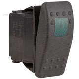 K4 OFF - ON Contura II Sealed Switch W/Soft Touch Actuator One Green Lens - Moore Parts