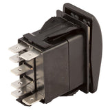 K4 ON - OFF Contura II Switch, Hard Touch Actuator, Two Lenses - Green / Amber - Moore Parts