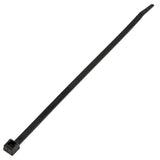 K4 Self Locking Tie Wrap, 8" Black Nylon Zip Tie. Qty 50 Per Pack - Moore Parts