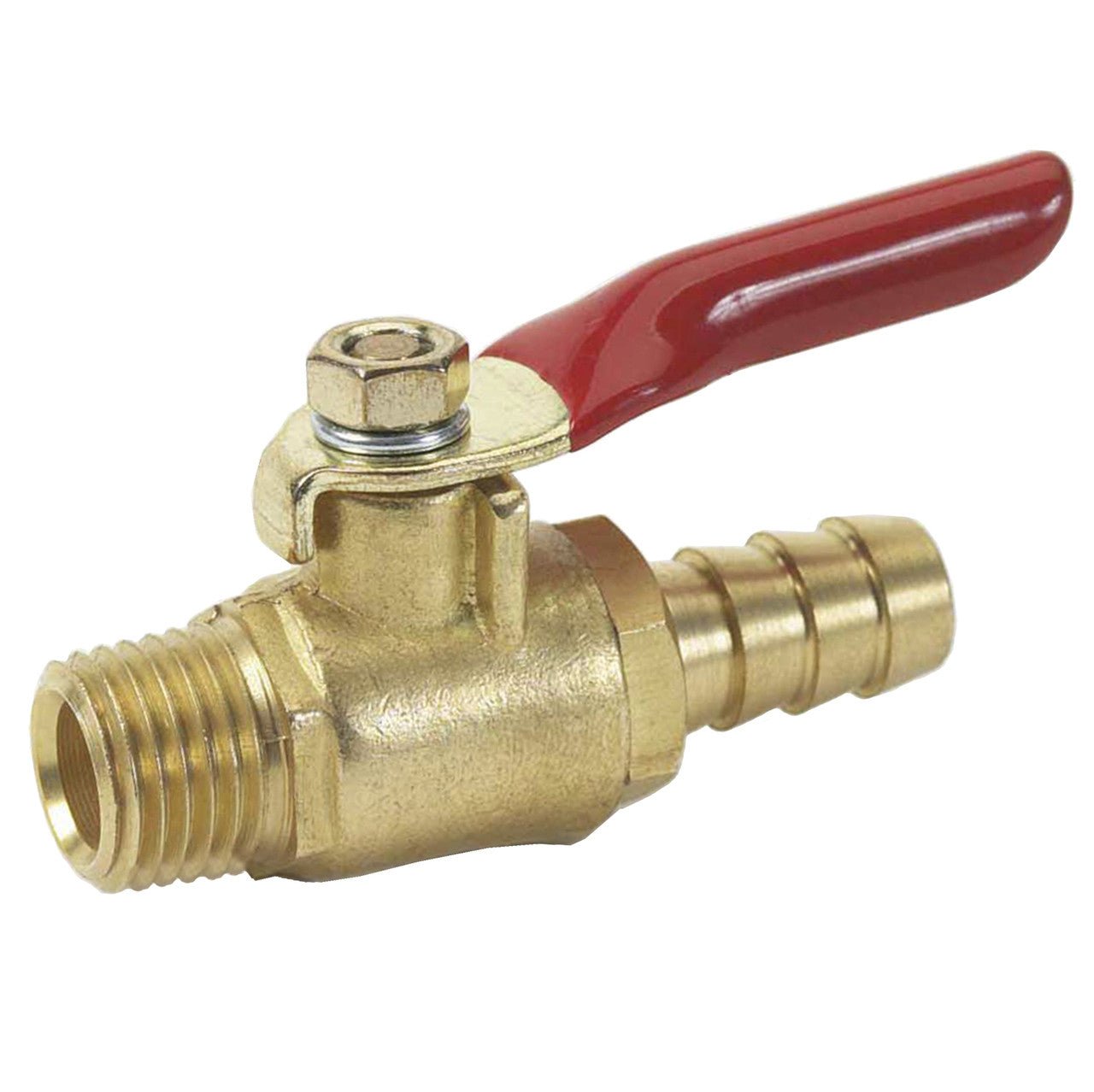 Latest Rage 201210 Fuel Shut Off Valve 1/4" Barb Hose X 1/4" NPT - Moore Parts