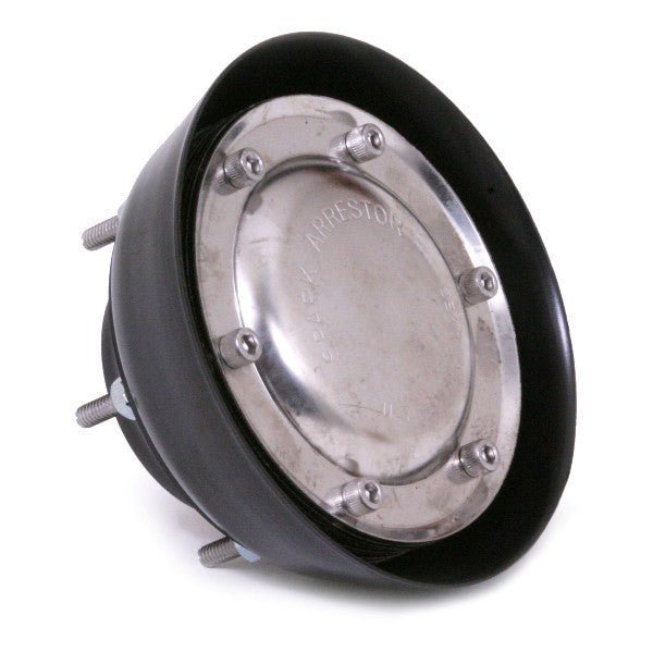 Latest Rage 251078S SS Spark Arrestor, 5" With 3" Weld On Opening. 2 - 3/4" Length - Moore Parts