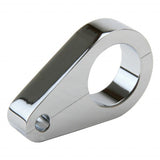 Latest Rage 611112 - 0.75 Chrome Aluminum 3/16" Brake Line Clamp For 3/4" Tubing - Moore Parts