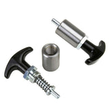 Latest Rage 704010 - 38 Spring Loaded Pull Pin T - Handle Latch - 3/8" Pin - Moore Parts