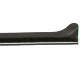 Left Inner Door Window Scraper Vw Bug 7/1968 - 1979, 4 Clip Model - Moore Parts