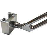 Manx Buggy Chrome Sideview Rectangular Mirror W/Aluminum Mount, Each - Moore Parts