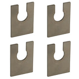 Moore Parts Tall Slotted Mounting Tab For Brake Hoses, 4 Pack - Moore Parts