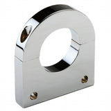 Polished Aluminum Clamp Bracket 2 Side Drilled Design For 1 - 3/4" Tube - Moore Parts