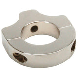 Polished Aluminum Clamp Bracket With 3/8" - 16 Thread For 1 - 1/2" Tube - Moore Parts