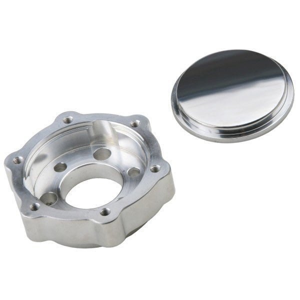 Steering Wheel Adapter With Cap / 6 Bolt Wheel To 3 Bolt Hub, 2 Piece - Moore Parts