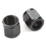 Tube Nut - 6 For 3/8" Stainless Steel Hard - Line - Black. Pair - Moore Parts