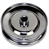 Vw Bug 12V Alt/Gen Chrome Pulley Kit W/Shims, Woodruff Key & Pulley Nut - Moore Parts